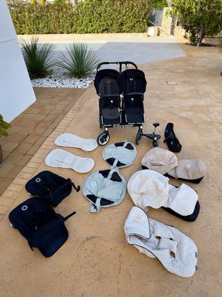 Bugaboo Donkey Gemelar + Accesorios