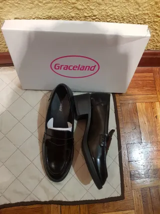 Zapatos Graceland Talla 36 Negros Sin Estrenar
