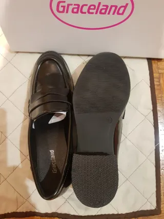 Zapatos Graceland Talla 36 Negros Sin Estrenar