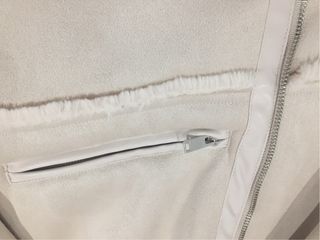 Abrigo mujer forrado de pelo suave