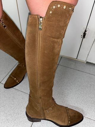 Botas Alpe piel marrón talla 39