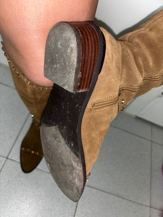 Botas Alpe piel marrón talla 39