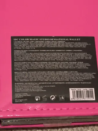 Estuche de maquillaje de viaje