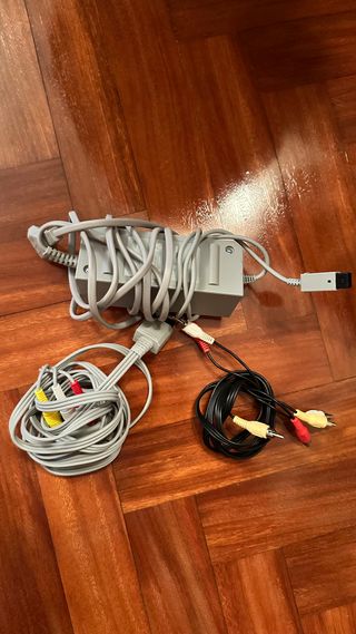 Nintendo Wii Consola Negra + Accesorios