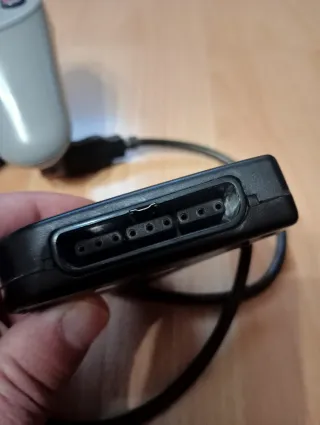 Mando PS1 + Adaptador PS2