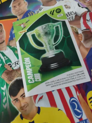 Cromo Panini Campeón Card 478