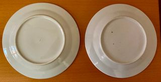 5€ por conjunto de 12 platos pequeños