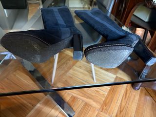 Botas altas castañer negras 40