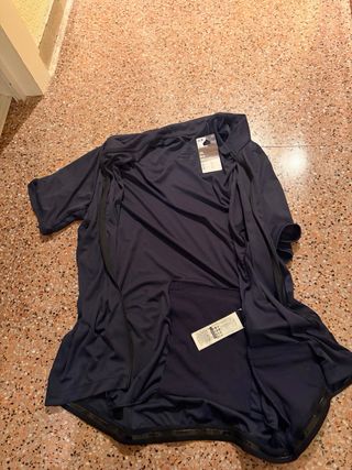 Conjunto Ropa Ciclismo Azul y Negro