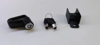 Candado de freno de disco para moto/bici + 2 llave