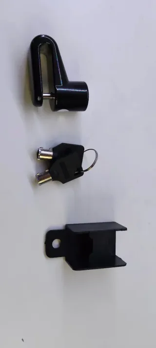 Candado de freno de disco para moto/bici + 2 llave