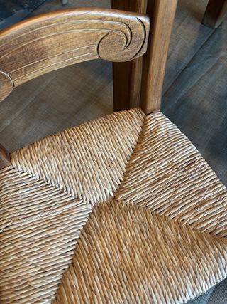 Mesa comedor madera con 6 sillas