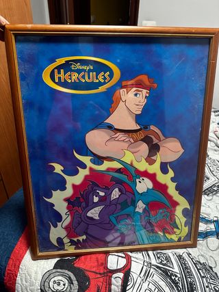 Cuadro Hércules Disney 1997 (Original)