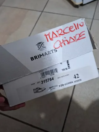 Scarpe Brimarts vera pelle 42