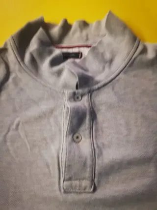 Polo Tommy Hilfiger Gris Talla 4XL