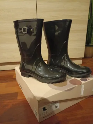 Botas de agua negras