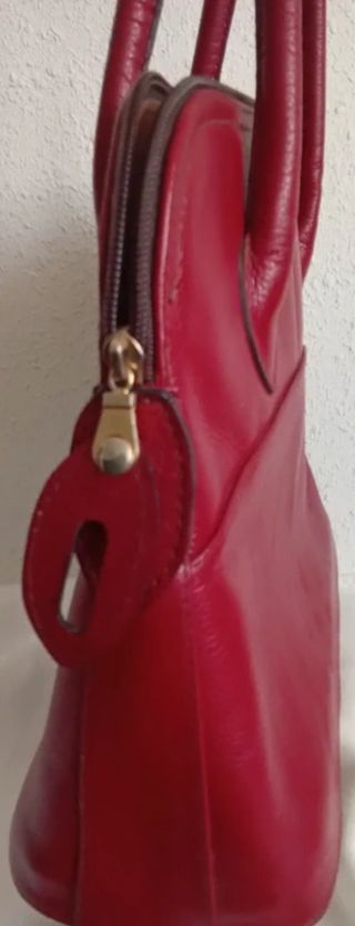 Bolso de mano mujer rojo