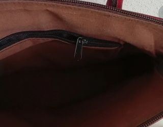 Bolso de mano mujer rojo