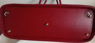Bolso de mano mujer rojo