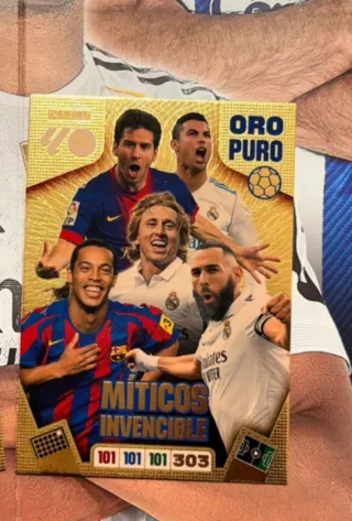 Cromos Adrenalyn Panini Oro Puro