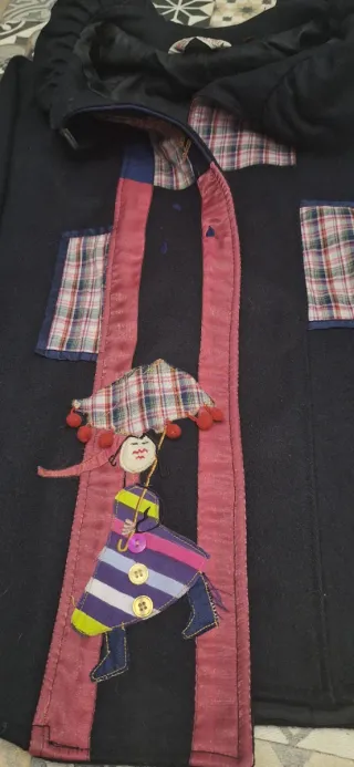 Abrigo Savage Culture Negro Multicolor