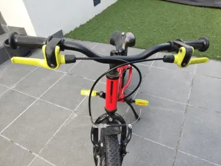 Bicicleta Btwin Aluminio 16 Roja