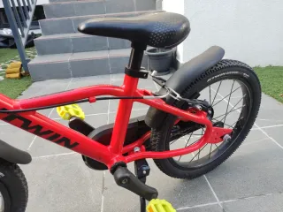 Bicicleta Btwin Aluminio 16 Roja