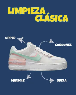 Limpieza y restauración de Zapatillas