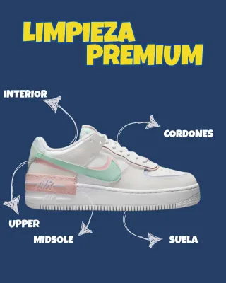 Limpieza y restauración de Zapatillas