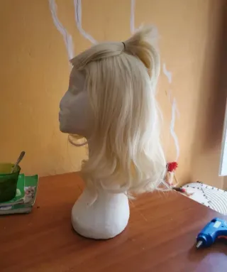 Peluca Cosplay Hecha a Mano