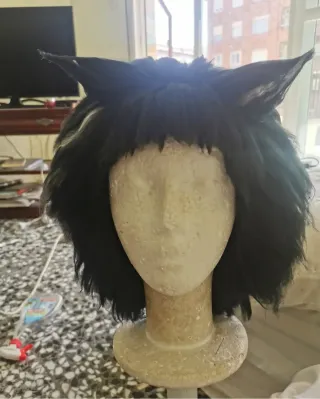 Peluca Cosplay Hecha a Mano