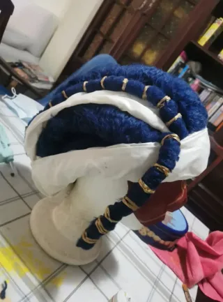Peluca Cosplay Hecha a Mano