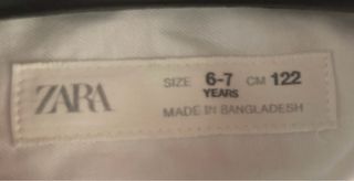 Traje Niño 6,7,8 años.