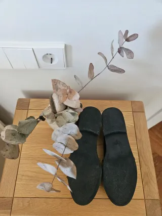 Mocasines Zara mujer T37 Negro muy buen estado