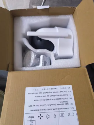 Cámara de seguridad con placa solar