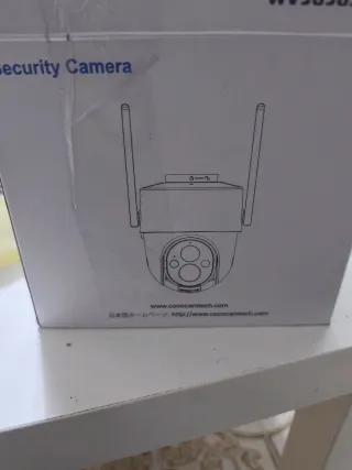 Cámara de seguridad con placa solar