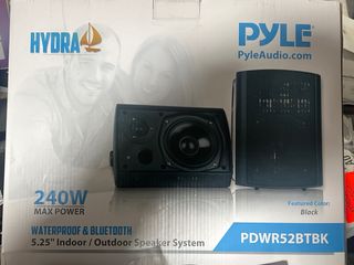 Altavoces Pyle Bluetooth Inalámbricos Negros