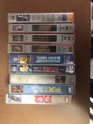 Cintas VHS originales
