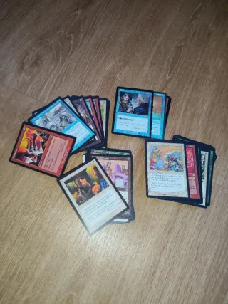 Lote de 181 Cartas Magic Antiguas