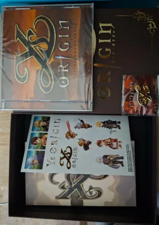 Extras Ys Origin Collector's Edition ps4