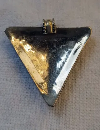 COLGANTE BEREBER EN PLATA MARROQUÍ