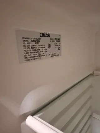 Frigorífico Congelador Zanussi 430L