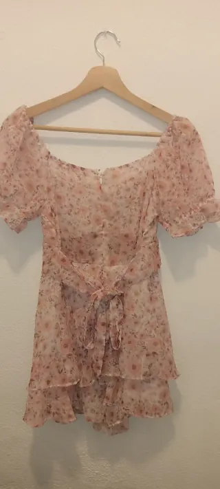 Blusa Crop Top Mujer con Falda pantalón