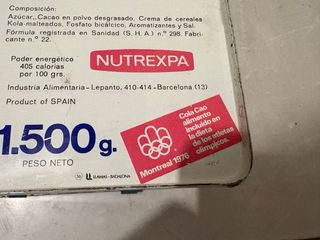 Lote 6 Cajas Metálicas Vintage Cola Cao