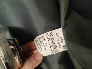 Abrigo paño mujer gris talla 42