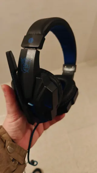 Cascos gaming con micrófono