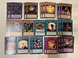 Lotto Exodia + Divinità Egizie Yugioh