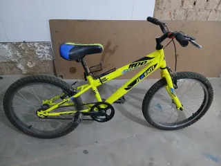 Bicicleta BMX Junior Amarilla