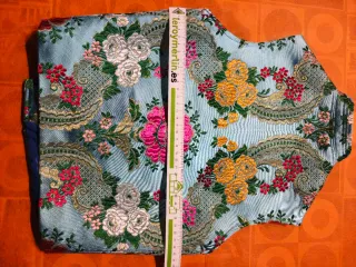 Chaleco fallero/saraguell bordado