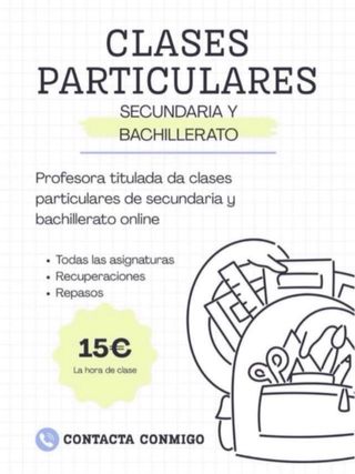Clases particulares online